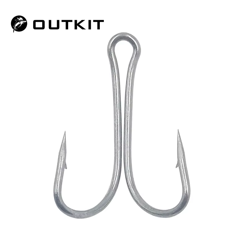 Anzuelo doble OUTKIT – Acero al carbono para lubina - imagen 4