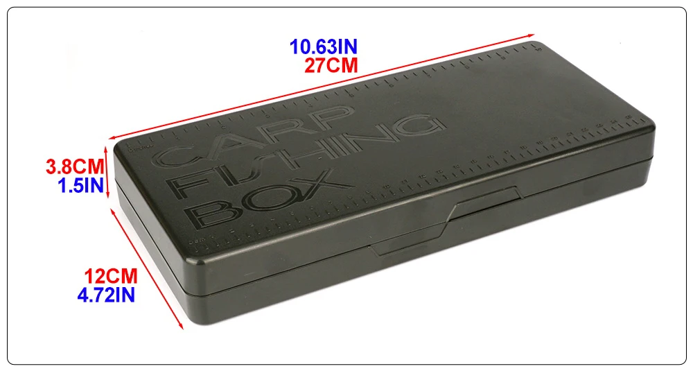 Detalle de los 20 compartimentos de la caja Hirisi
