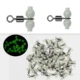 Conectores giratorios T brillantes con cuentas para jig - imagen 5