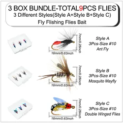 Moscas húmedas para trucha: ninfas artificiales para pesca