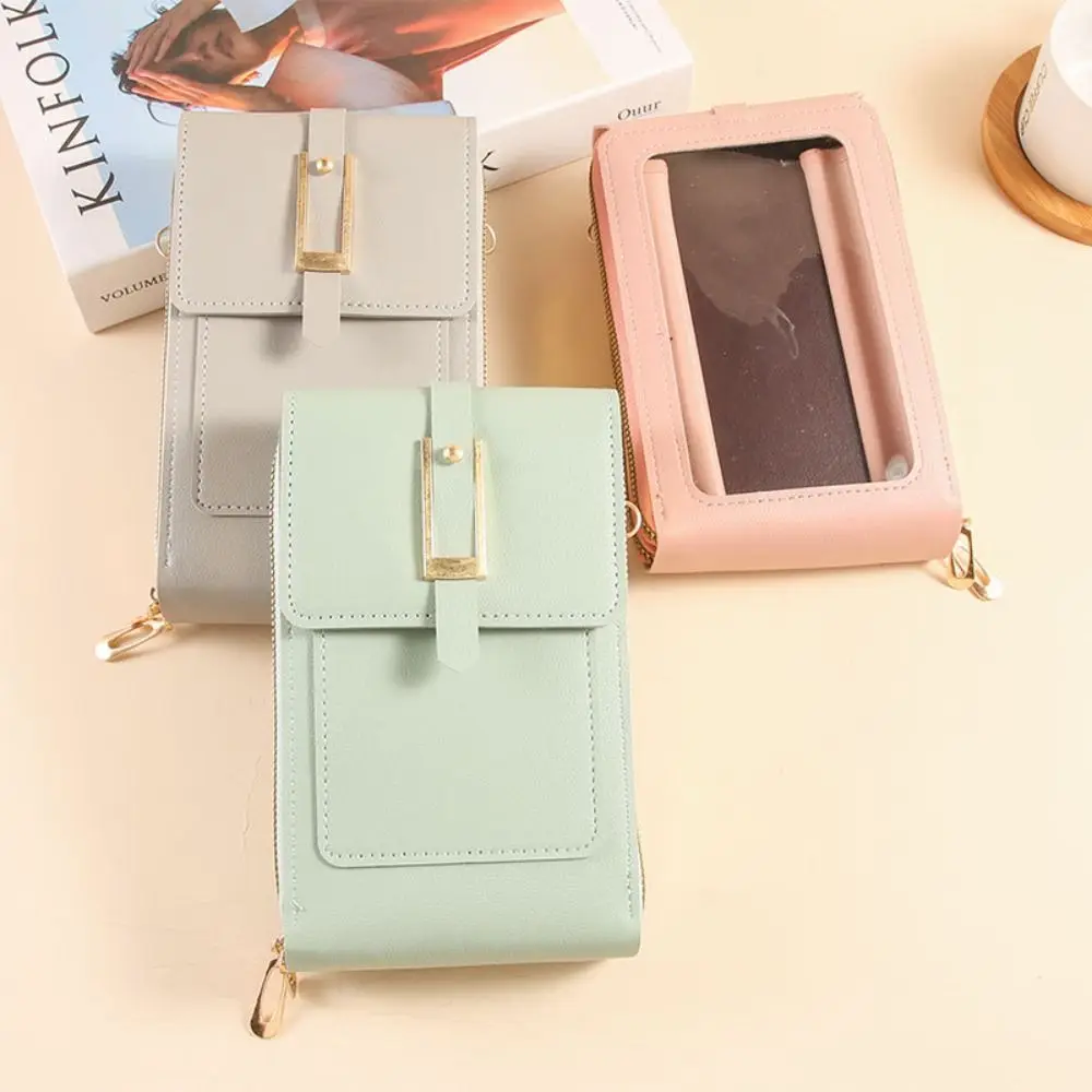Bolso para teléfono táctil con ventana RFID y correa ajustable - imagen 3