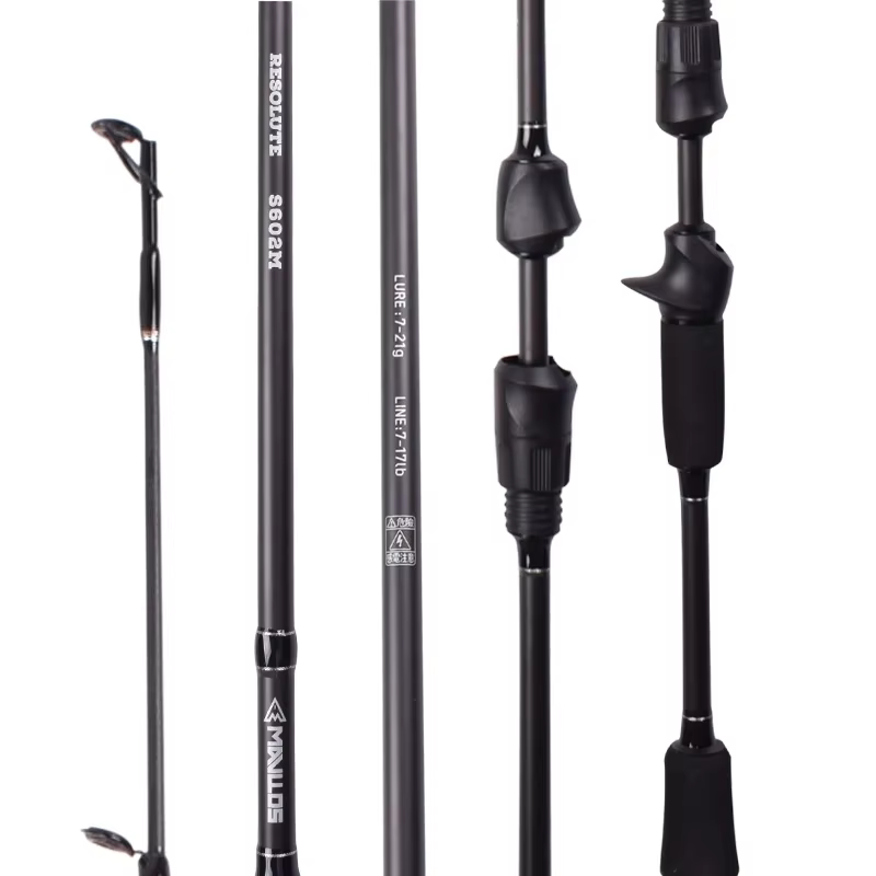 Caña spinning ligera Mavllos 1,8m – Carbono 30T para lubina y trucha - imagen 5