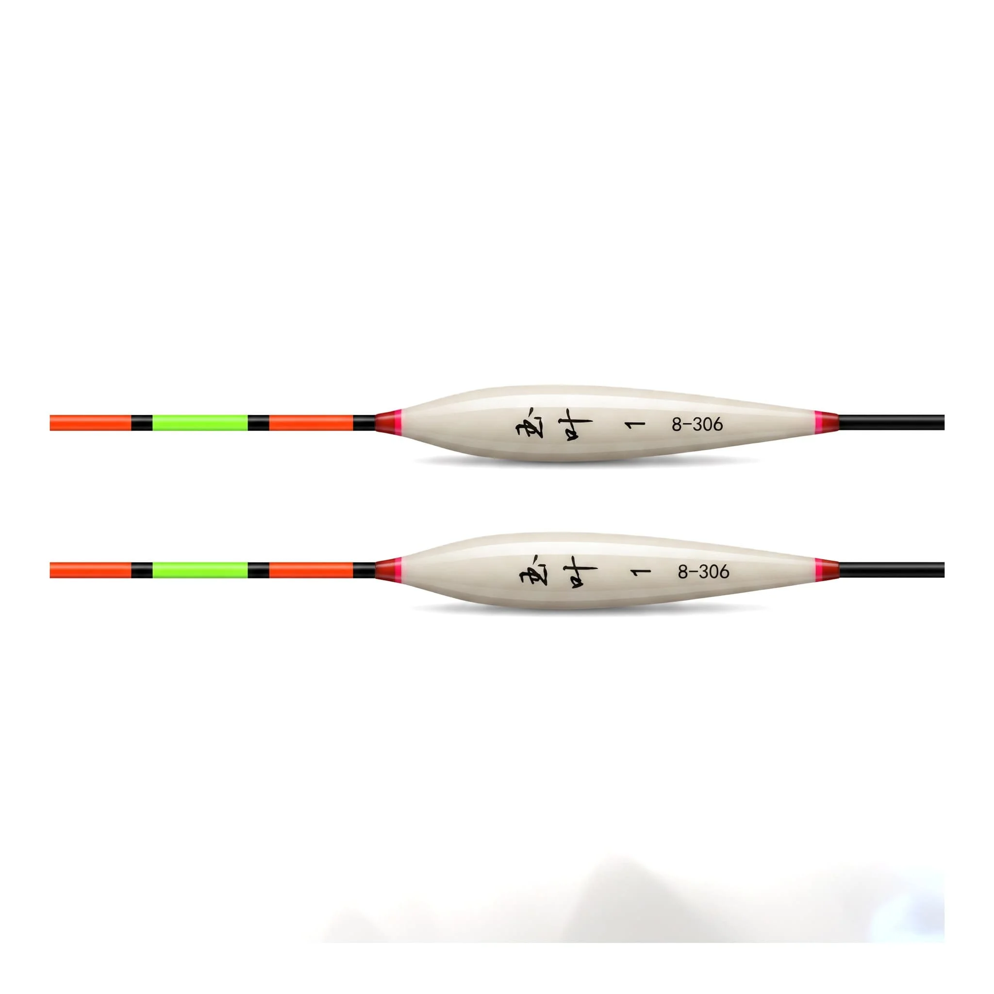 Flotador de pesca ultraligero alta visibilidad con detección sensible