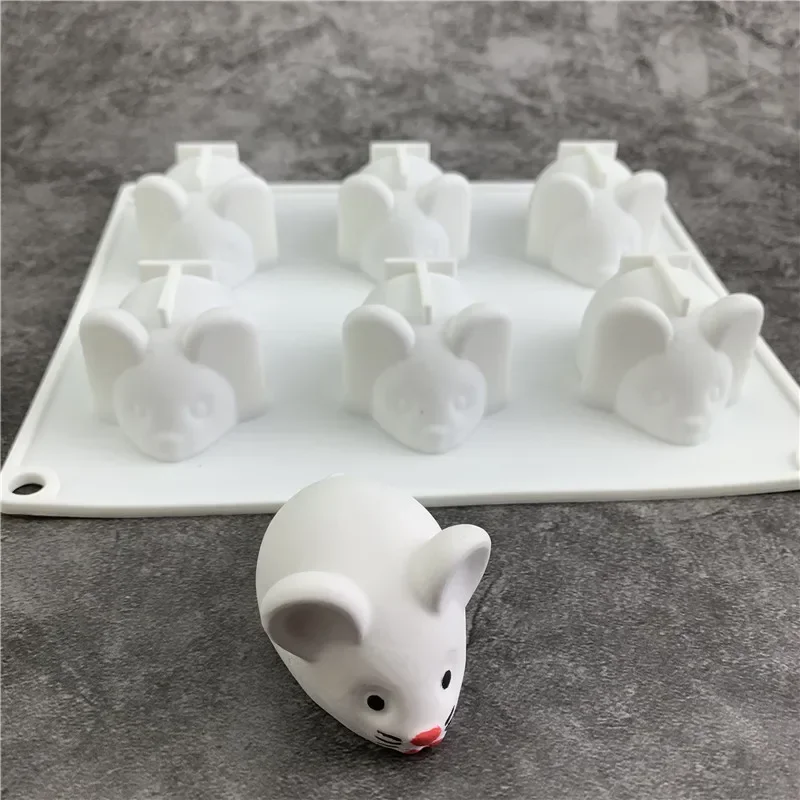 Molde de silicona ratón múltiple cavidad para mousse y chocolate - imagen 5