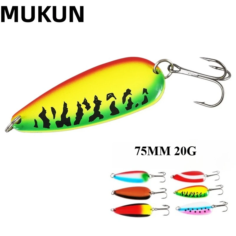 Cuchara giratoria metálica para trucha y black bass - imagen 3