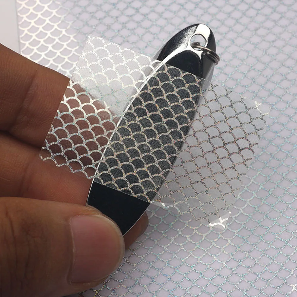 MNFT Señuelo holográfico con lentejuelas tipo escamas de pescado - imagen 5