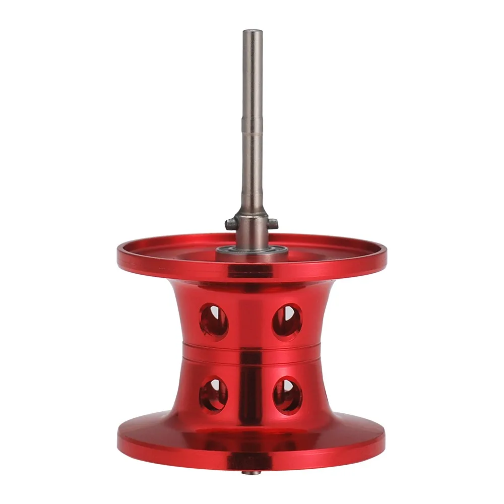 Carrete Baitcasting ligero de aleación de aluminio, mano derecha