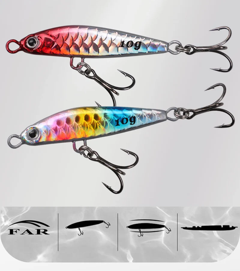 Señuelo OUTKIT listo para pesca en mar