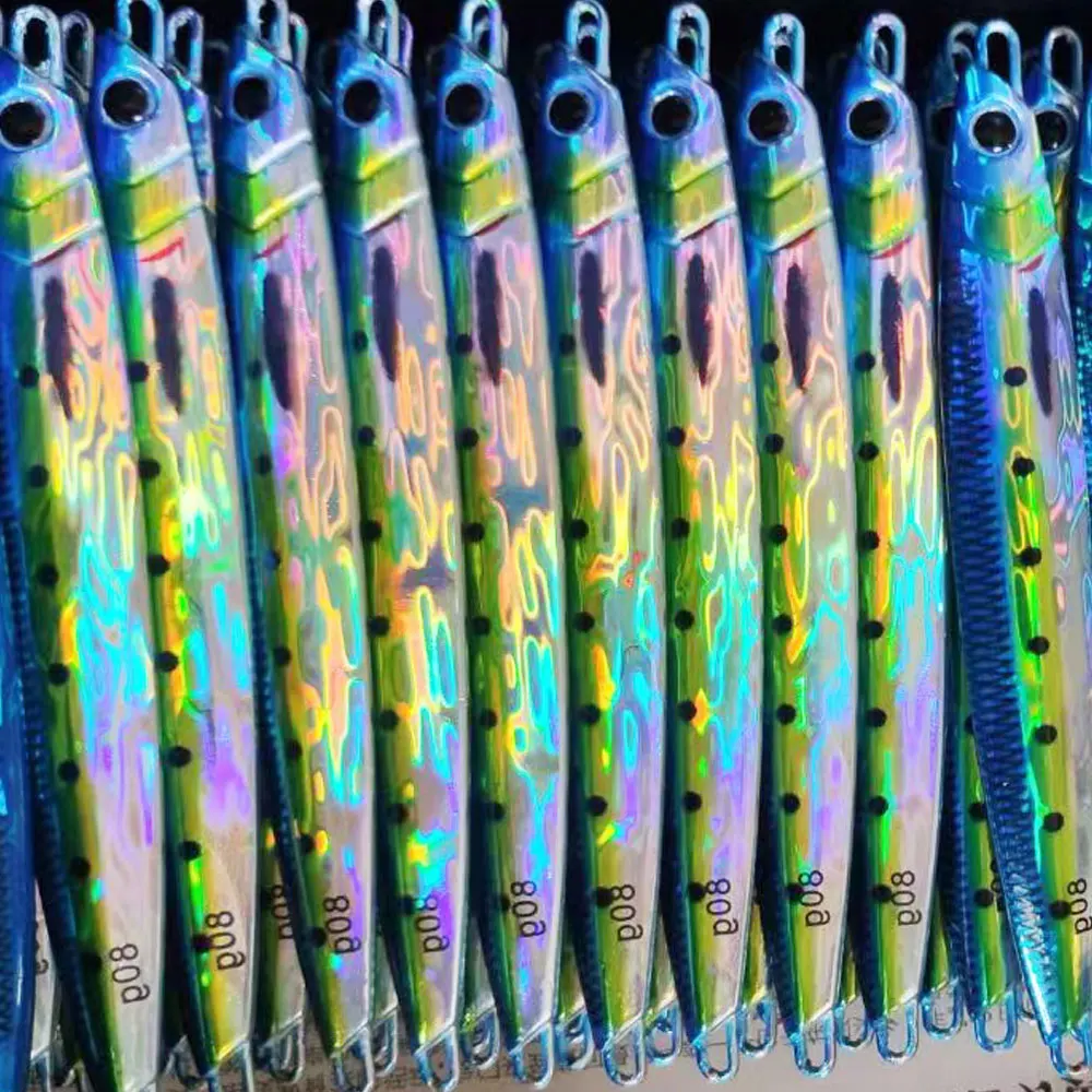 Jig Head UV 3D Señuelo de caída lenta para vinilo - imagen 4