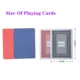 Cartas de póker impermeables de PVC flexibles, letras grandes - imagen 5