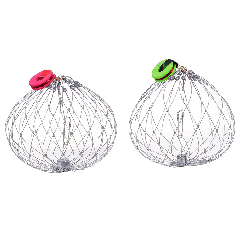 Red de pesca automática – Trampa de acero para cangrejos y peces - imagen 3