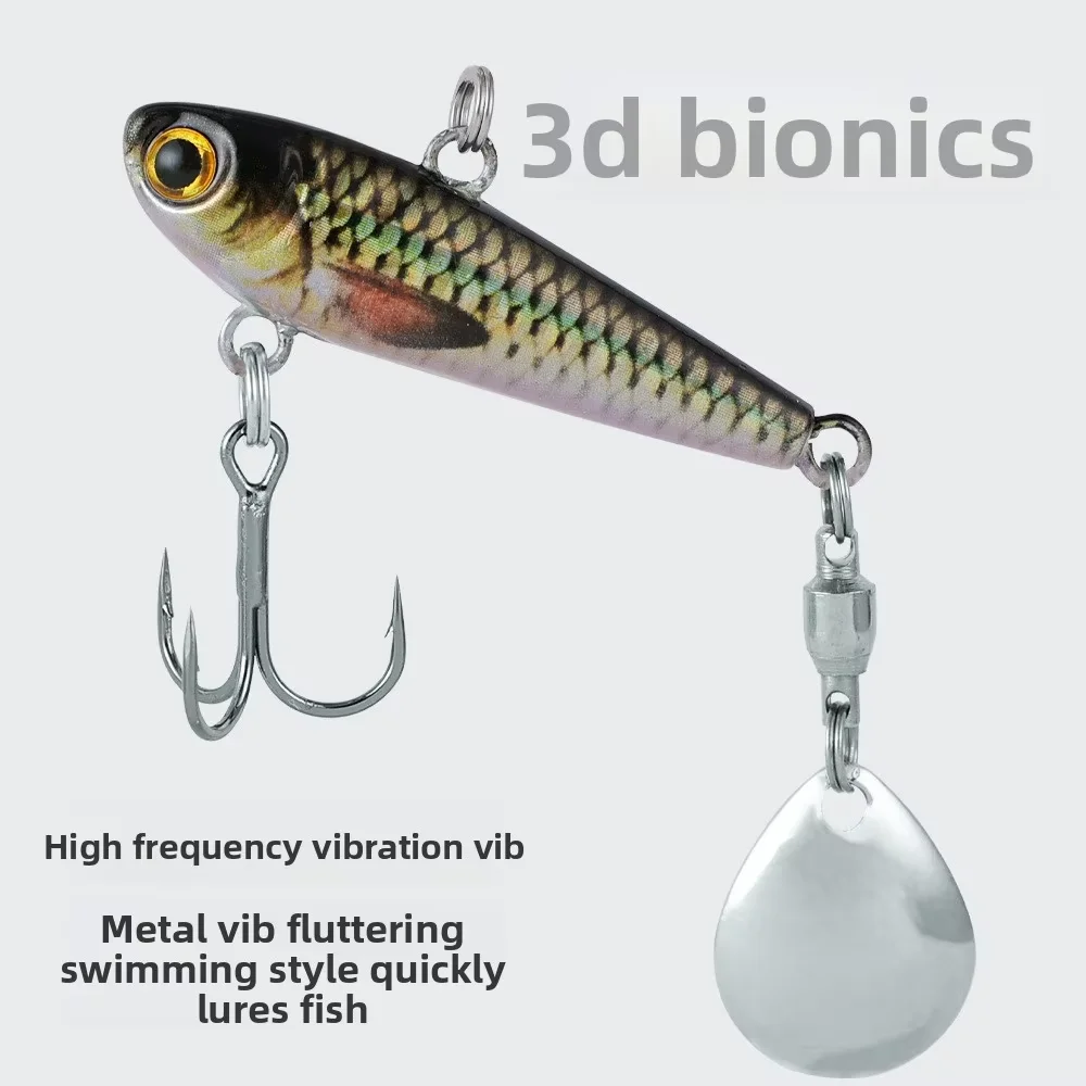 Señuelo VIB Ultra Casting con cola giratoria y ojo 3D para lubina - imagen 4