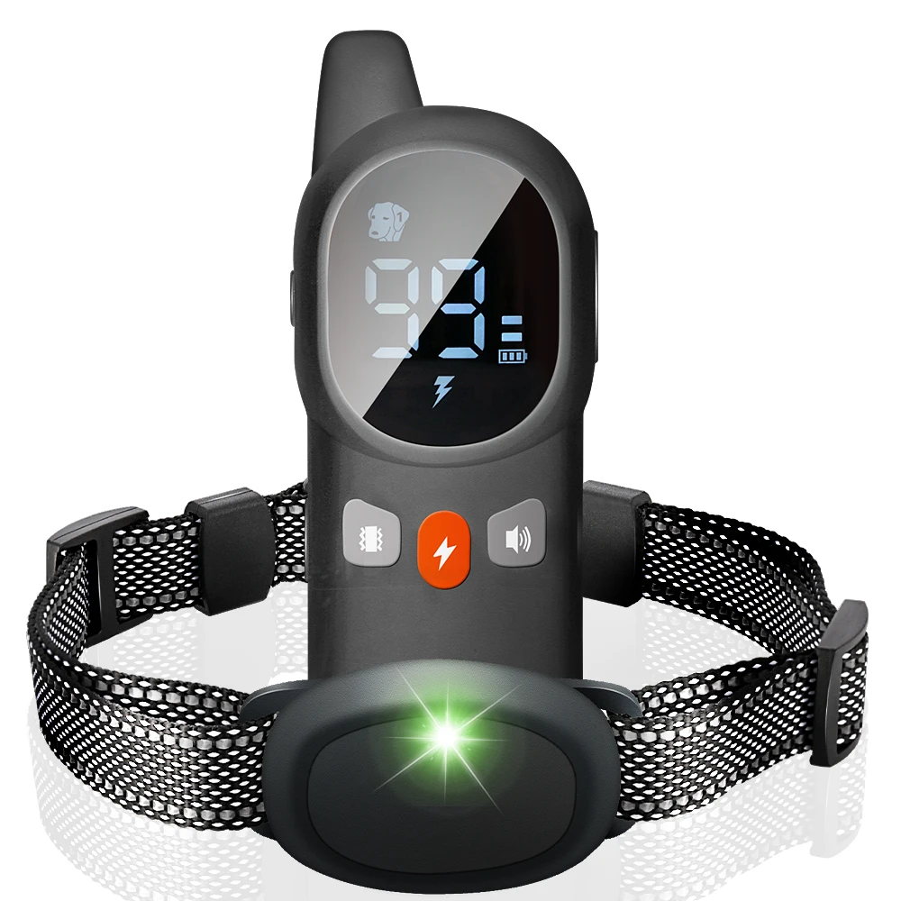 Collar electrónico adiestramiento perros recargable impermeable remoto - imagen 4