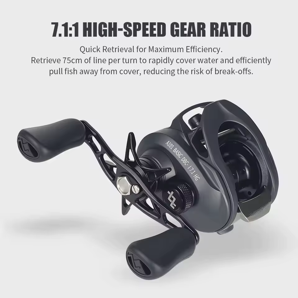 LOONGZE Airlite BFS de perfil bajo, freno electromagnético CNC - imagen 2