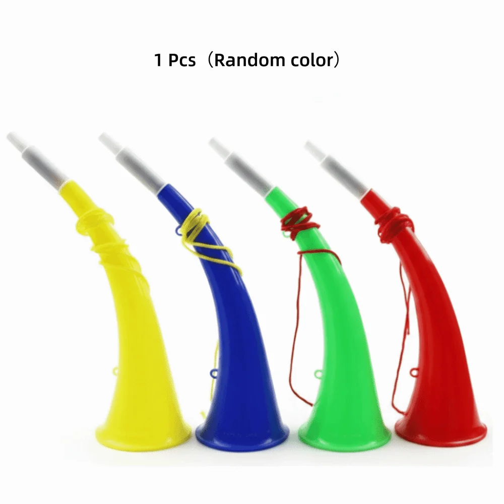 Vuvuzela portátil con cordón, bocina de estadio para eventos