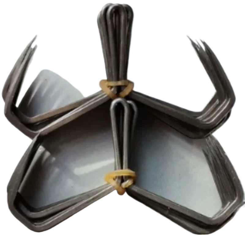 Anzuelos dobles acero alto carbono tipo mariposa hoja plana antienredos - imagen 5