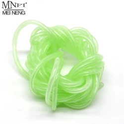 MNFT Tubo luminoso silicona verde – Señuelo nocturno para pesca