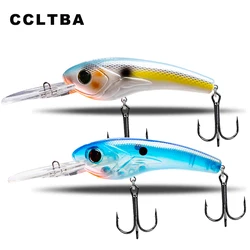 Crankbait CCLTBA flotante para pesca de lucios a profundidad
