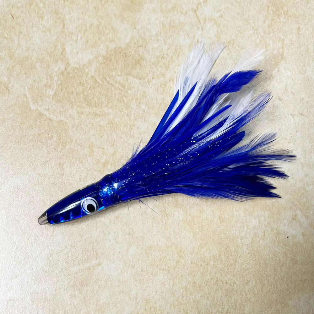 Sai Señuelo de pesca nocturna faldas calamar 14cm 32g cebo atún - imagen 4