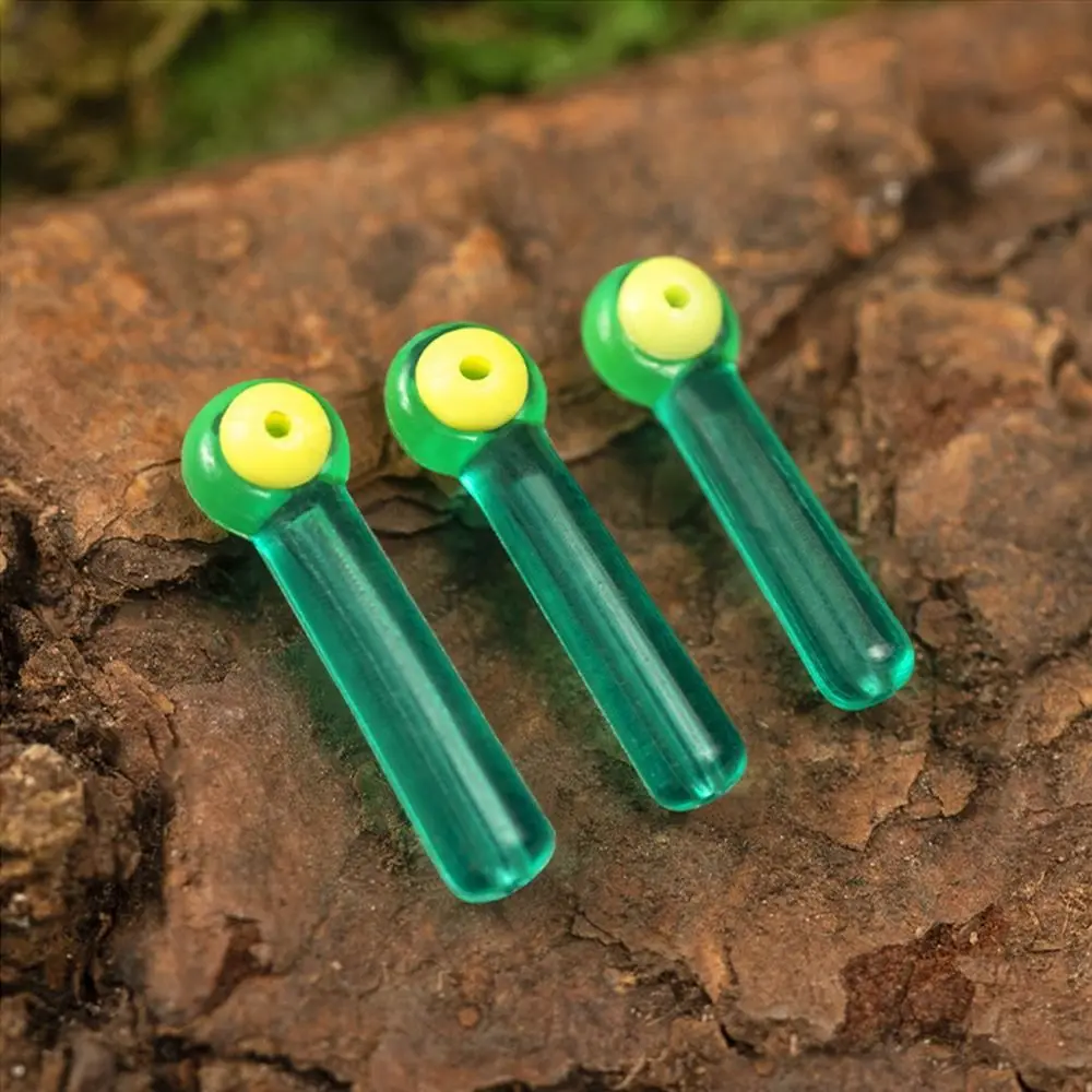 Anzuelos transparentes verdes de alta dureza con doble núcleo - imagen 3