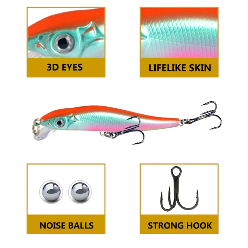 Lanzamiento y trabajo del crankbait en el agua