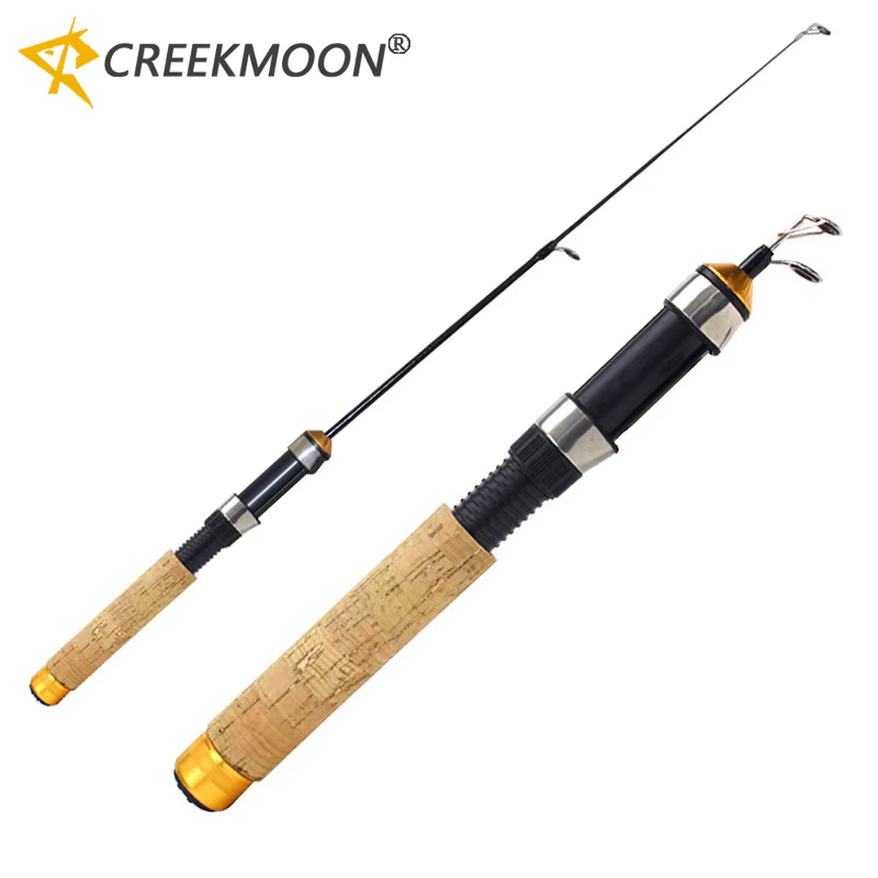 Caña de Pescar Carbono 60cm 2 Tramos para Pesca con Mosca - imagen 4