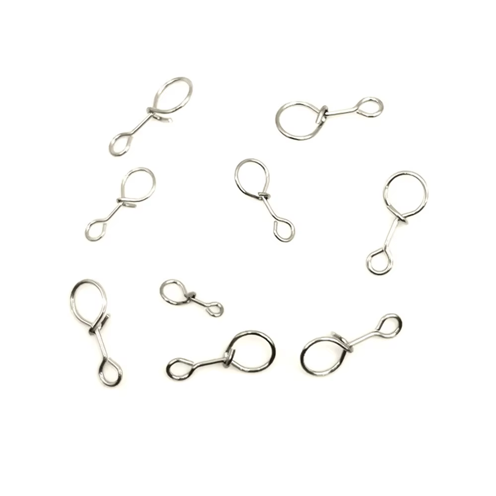 Conectores giratorios pesca 5-13cm – Anillo conexión rápida para mosca - imagen 3
