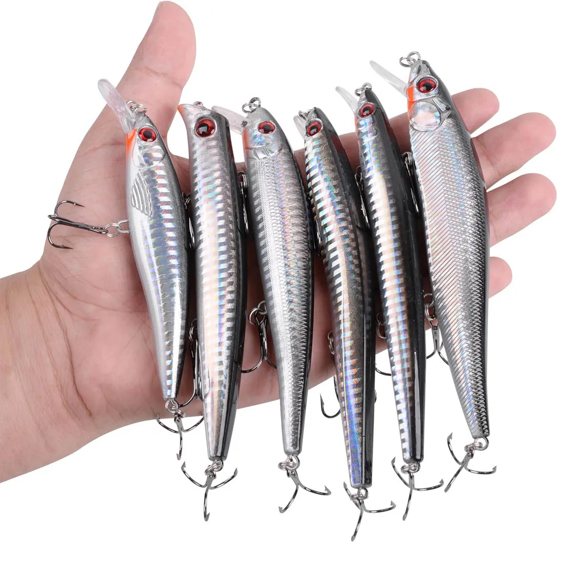 Kit señuelos agua salada para lubina – surf, popper y jerkbait - imagen 5