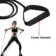 Bandas de resistencia con asas y cuerda de entrenamiento tipo tubo - imagen 2