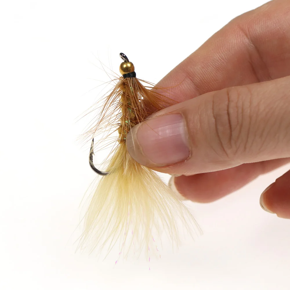 Mosca Bugger ICERIO – Cola de Cristal pesca de trucha y salmón - imagen 5