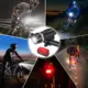 Juego de luces para bicicleta montaña a prueba de agua con flash - imagen 3