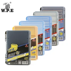 W.P.E Caja de Señuelos para Pesca Doble Cara Lubina y Swimbaits