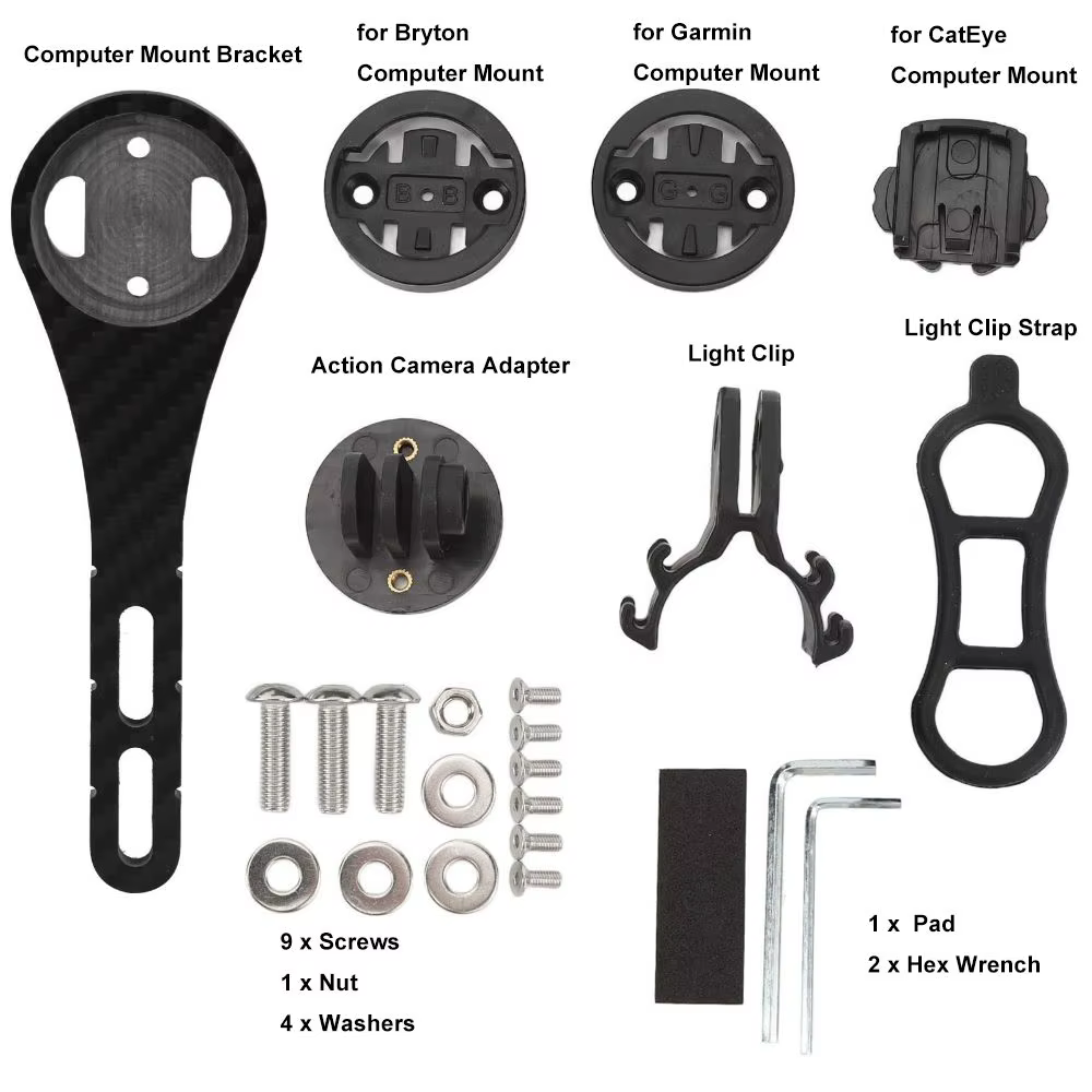 Soporte Bicicleta Carbono Ajustable – mounting Ordendador/Ciclista - imagen 3