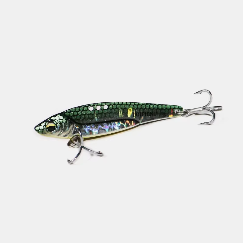 Swimbait metálico con cucharilla giratoria – Hundible para agua salada - imagen 5
