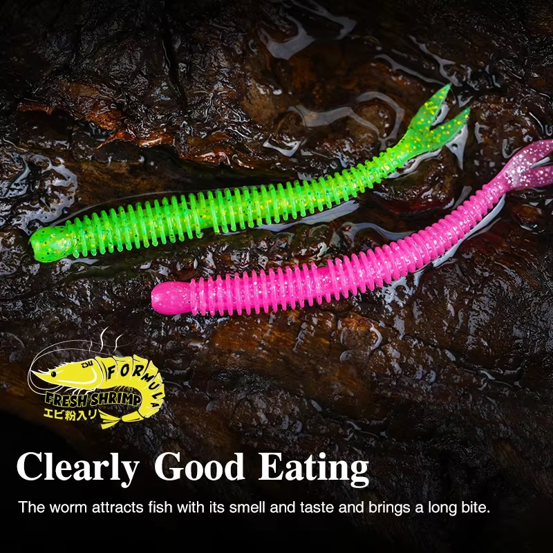 Wacky Rig Tsuring 7,6 cm – Cebo blando flotante para lubina - imagen 3