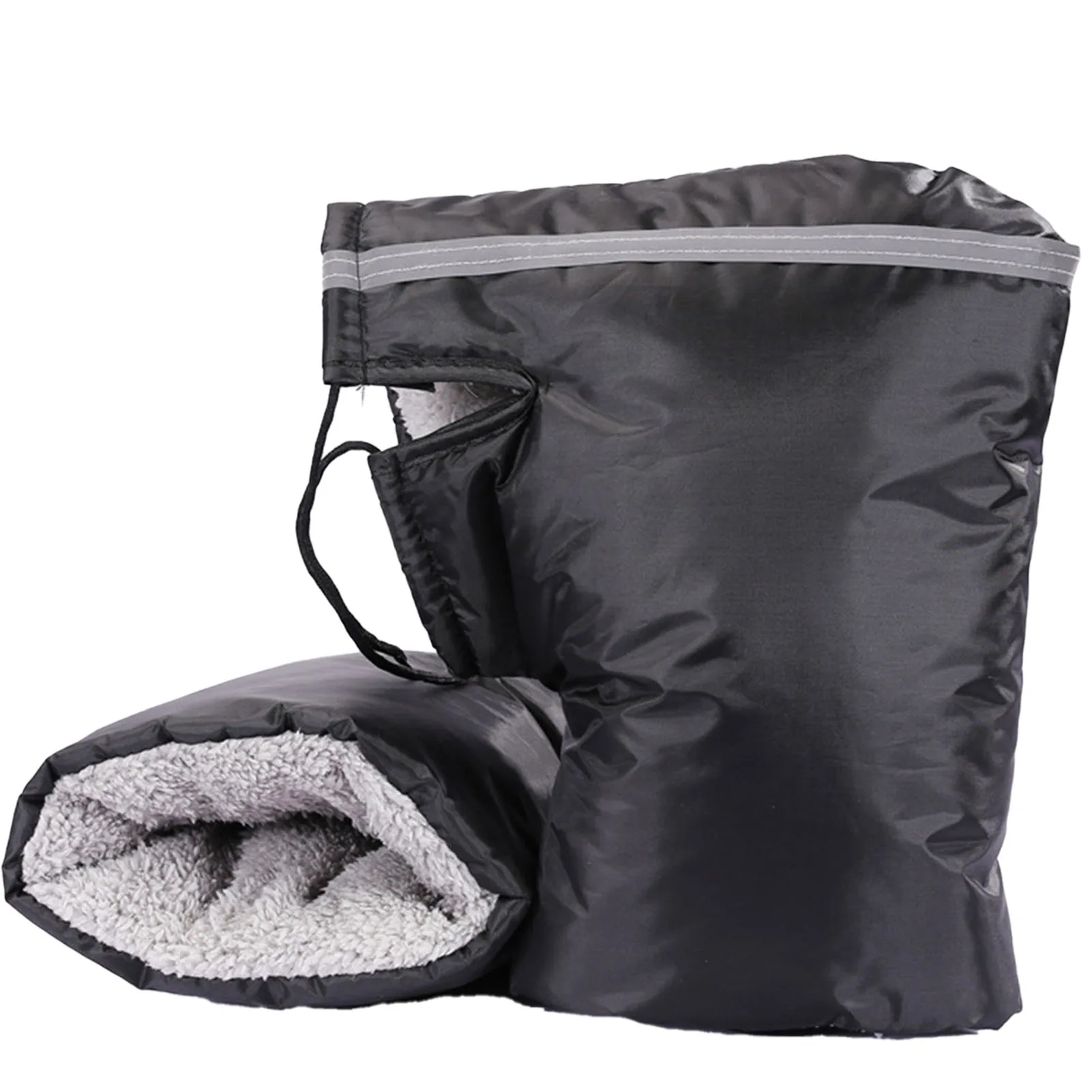Manoplas universales para manillar de moto – Térmicas antiviento para invierno - imagen 5