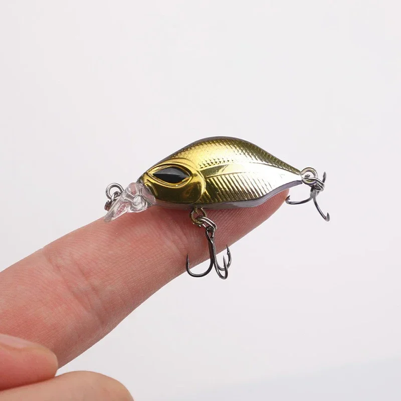 Señuelo Duro Micro Minnow Láser con Cuerpo Reflectante depredadores - imagen 4