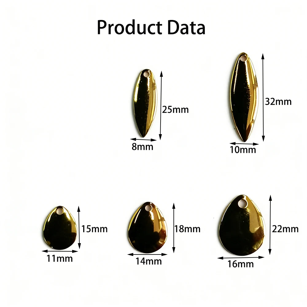 Señuelos tipo spinner y cuchara para pesca