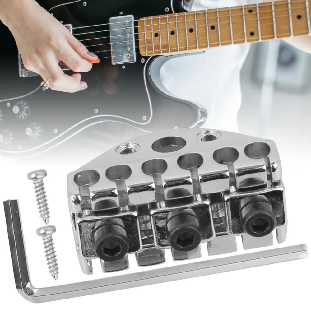 Cuerdas de guitarra metal plateadas con bloqueo hexagonal - imagen 2