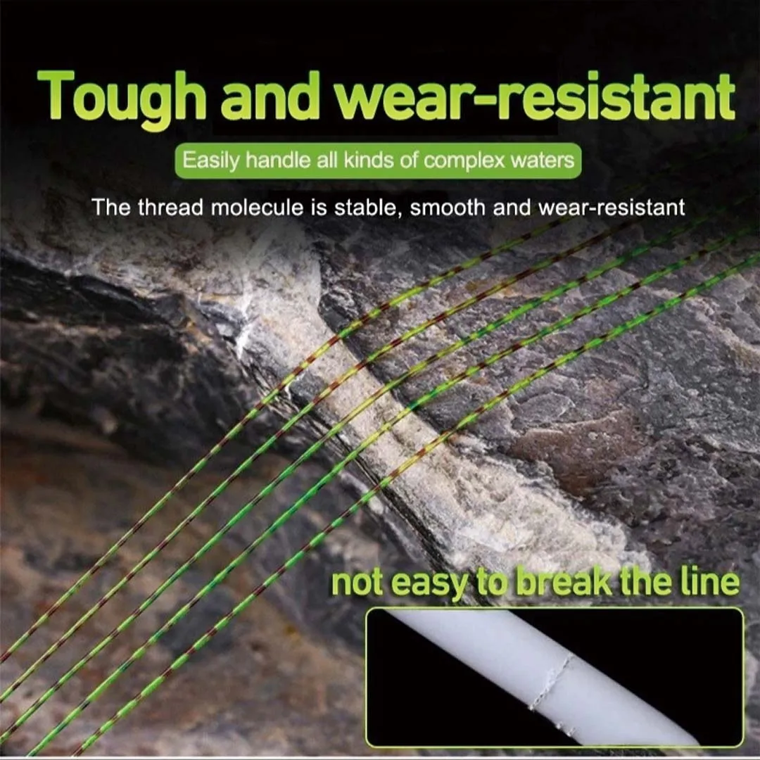 THORNSLINE 3D Spoted Bionic – Hilo trenzado fluorocarbono japonés - imagen 3