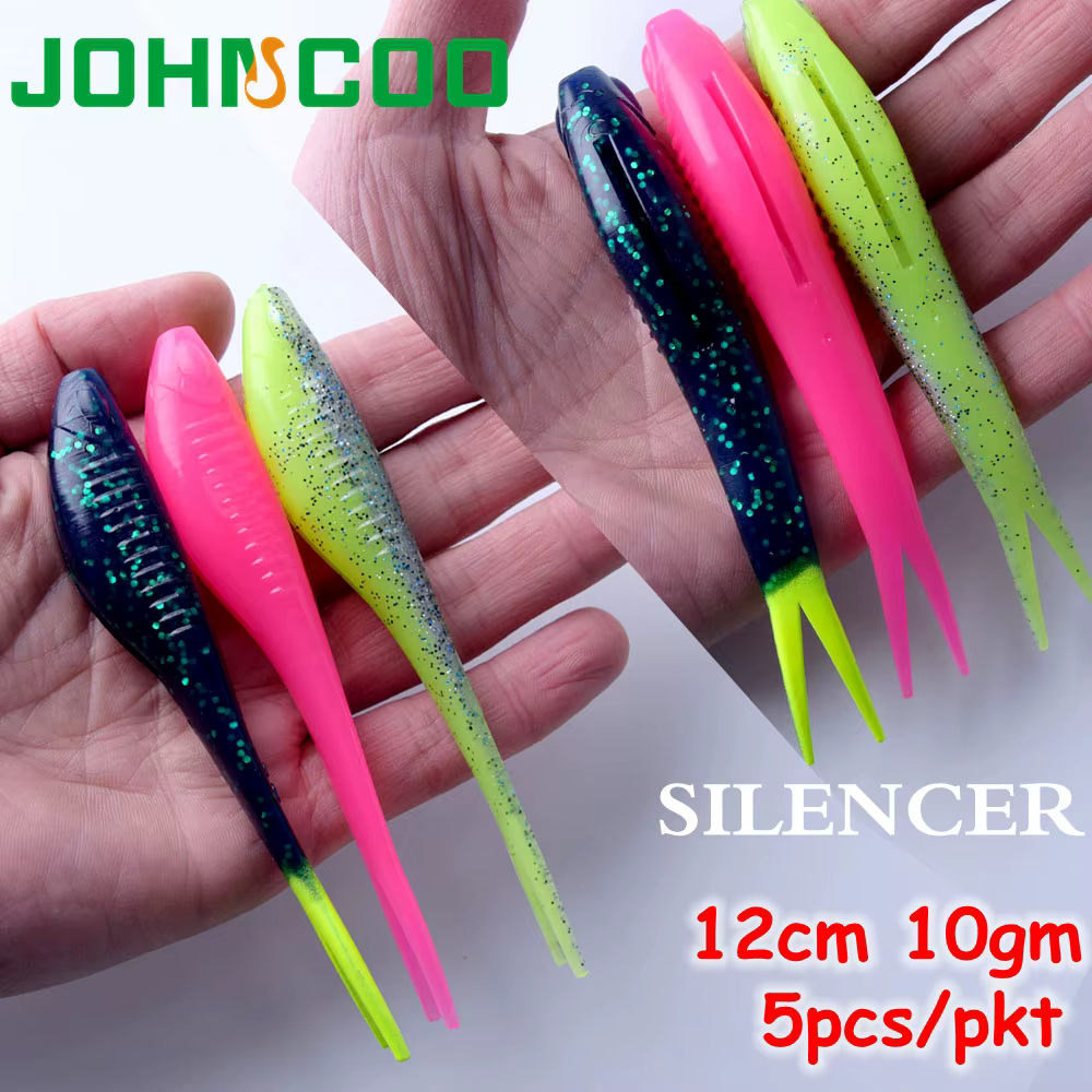 Señuelos Blandos Flotantes Drop Shot 12 cm – Walk the Dog - imagen 4