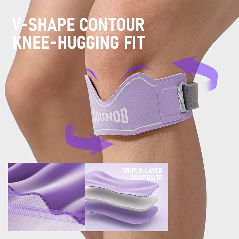 Soporte de rodilla GOUNOD ajustable con protector de rótula - imagen 5