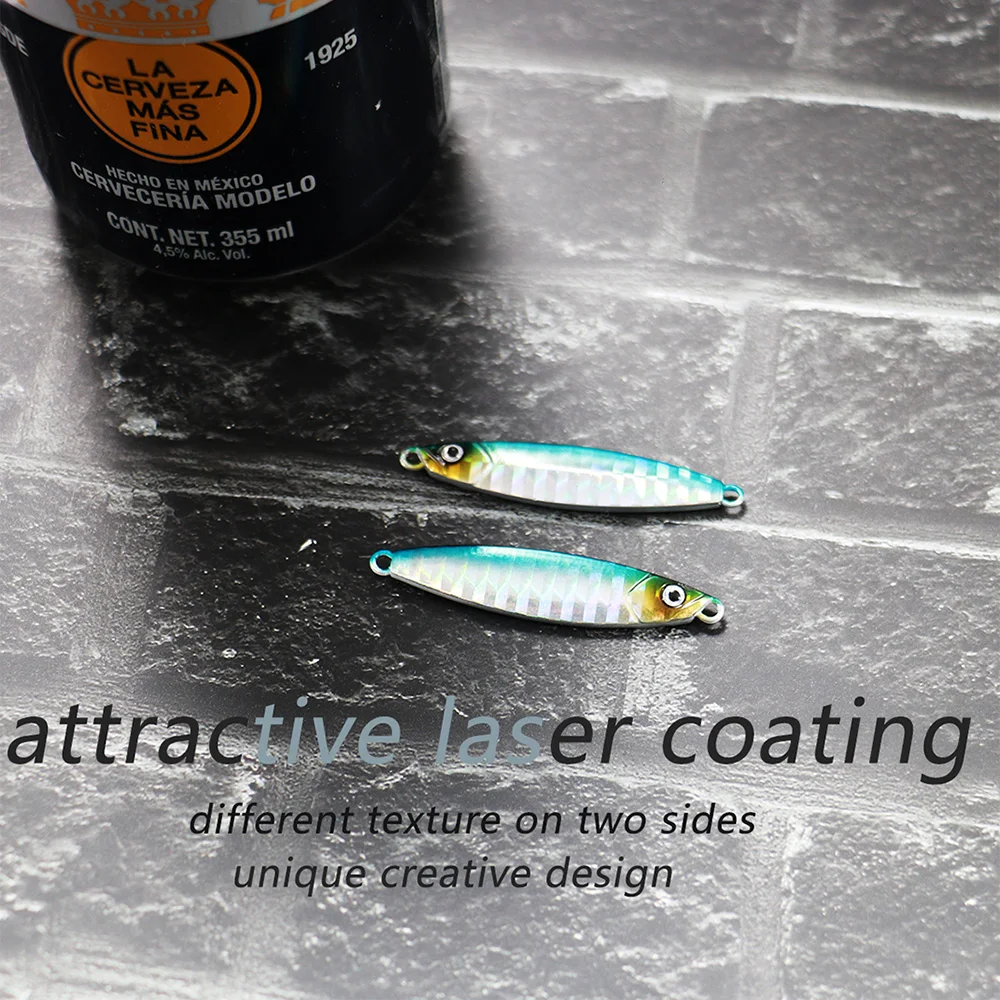 Plantilla spoon lure para lucio y trucha – anzuelo fundido 20g - imagen 5