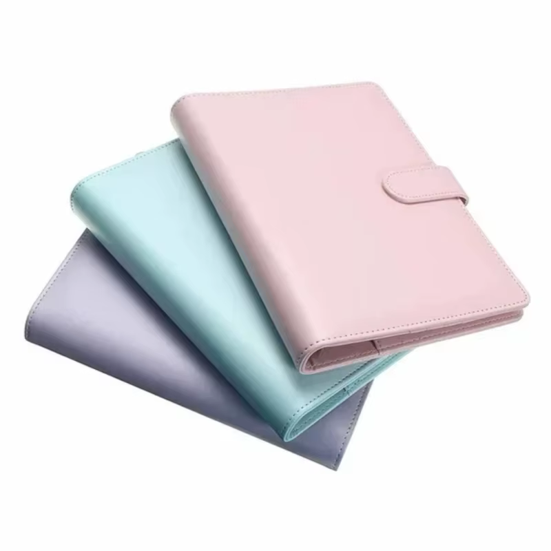Cuaderno de pesca recargable Vintage cuero – Organizador documentos A5