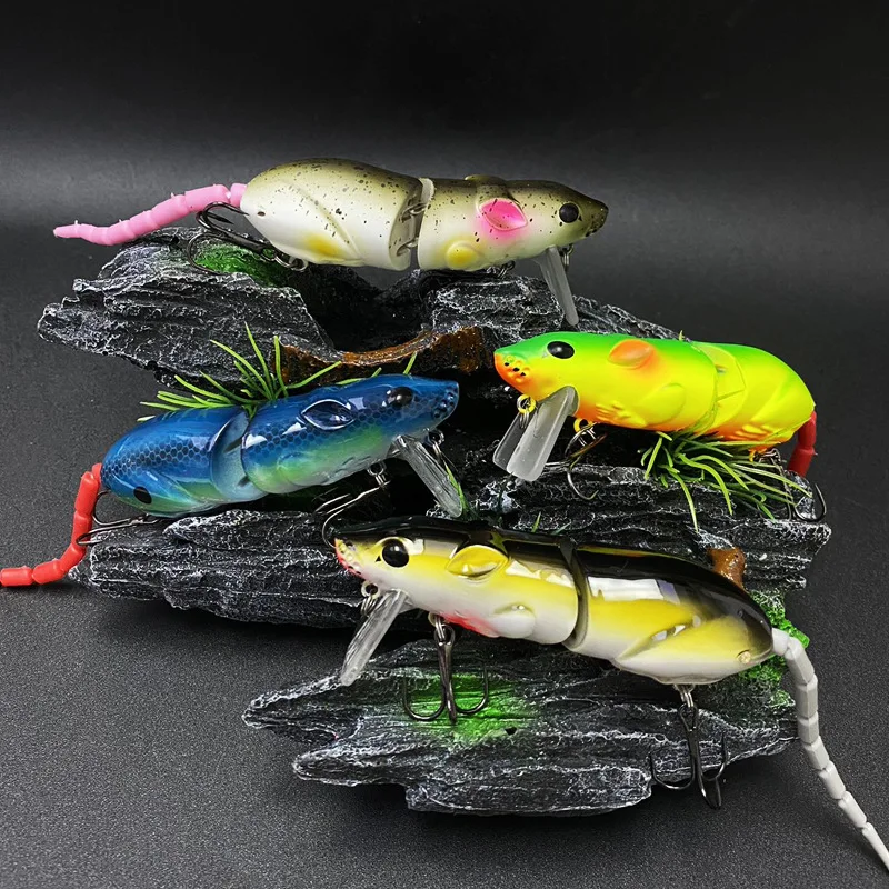 Señuelo Luya minnow ratón biónico articulado de lanzamiento largo - imagen 3