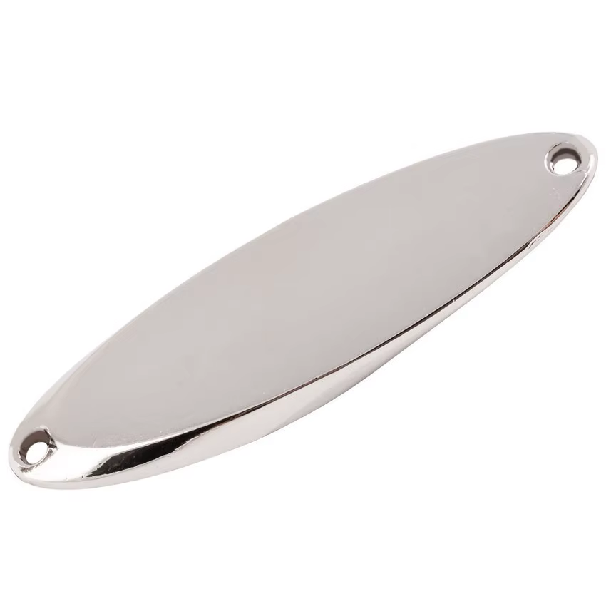 Señuelo tipo spinner preparado para un equipo de spinning