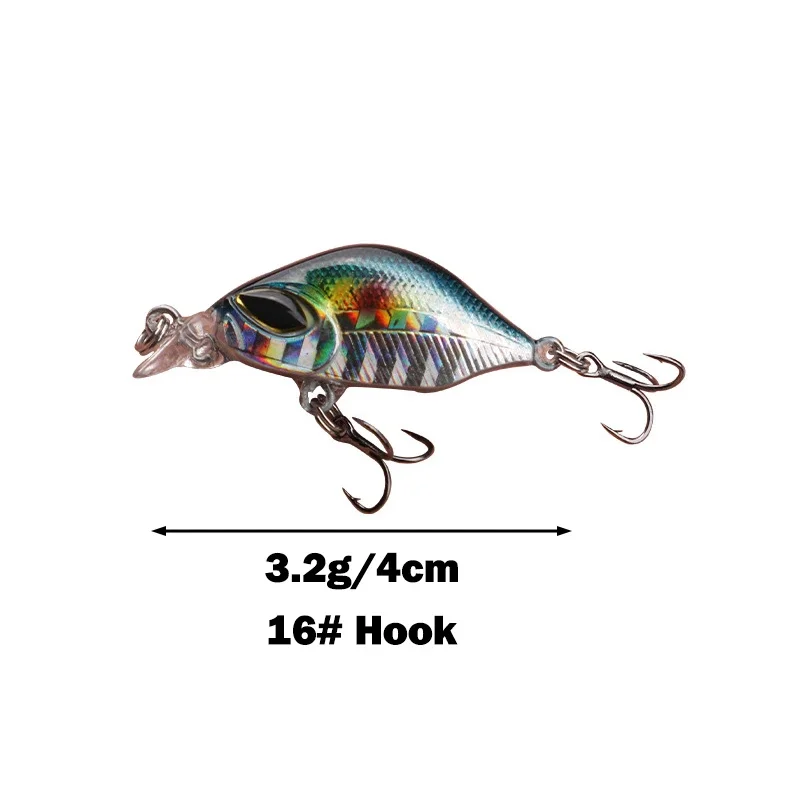 OUTKIT Minnow Mini Señuelo Hundido Japonés para Trucha Perca Lubina - imagen 5