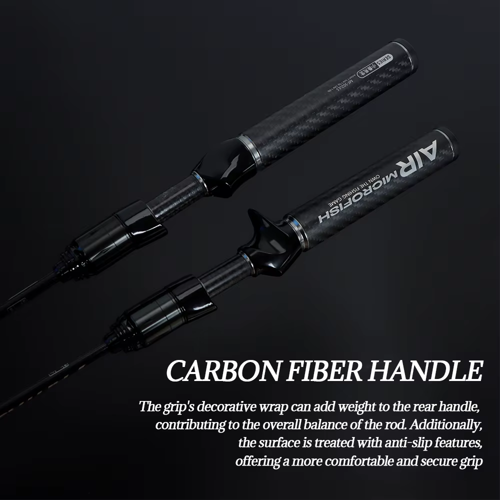 Caña Spinning TOLU Microfish – Ultraligera con anillas Fuji - imagen 3