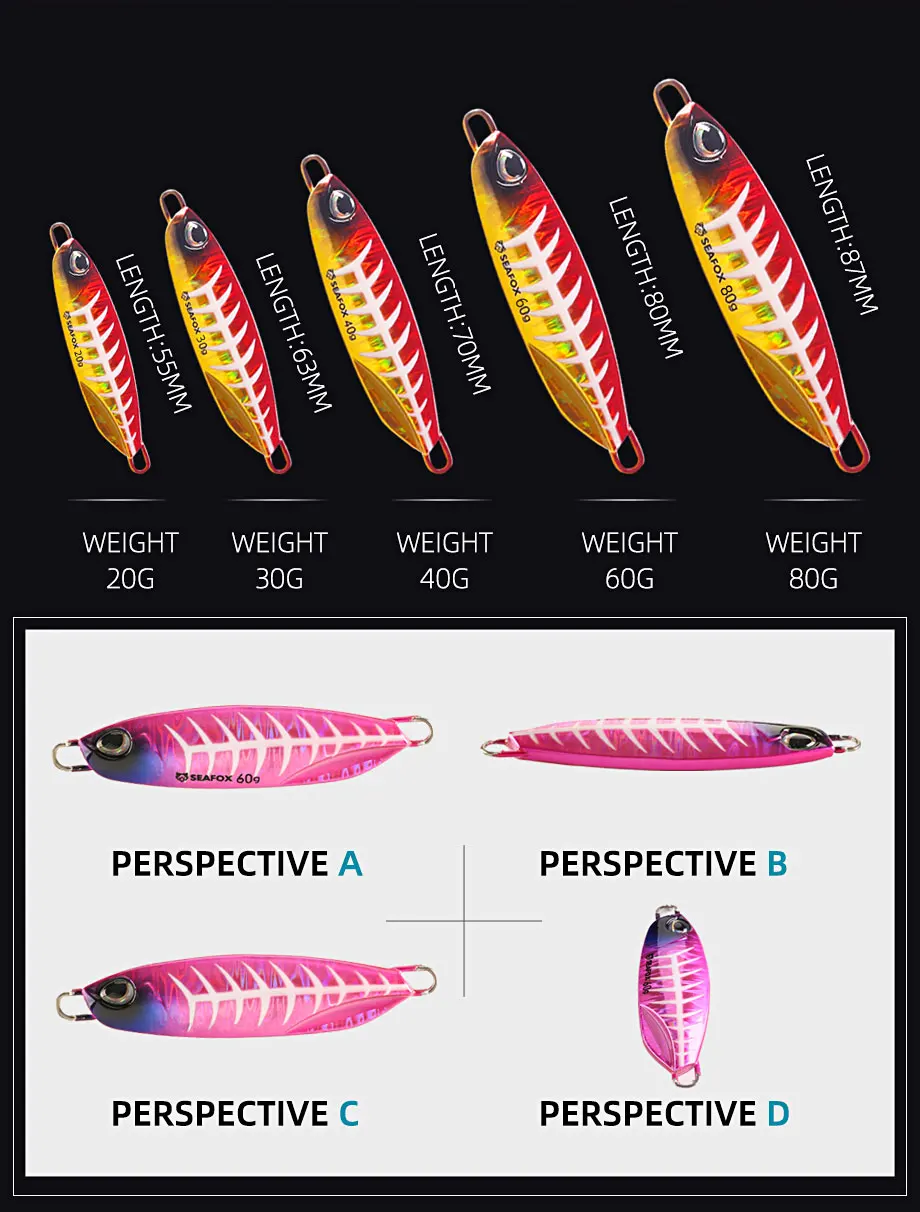 Comparativa de colores disponibles