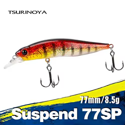TSURINOYA Minnow77SP Jerkbait señuelo suspendido para lubina y lucio